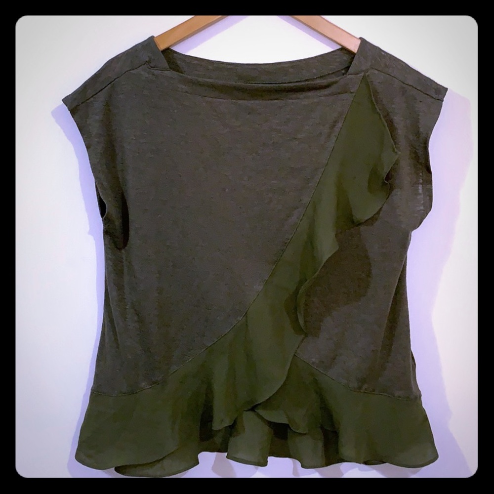 Banana Republic Ruffle Top
